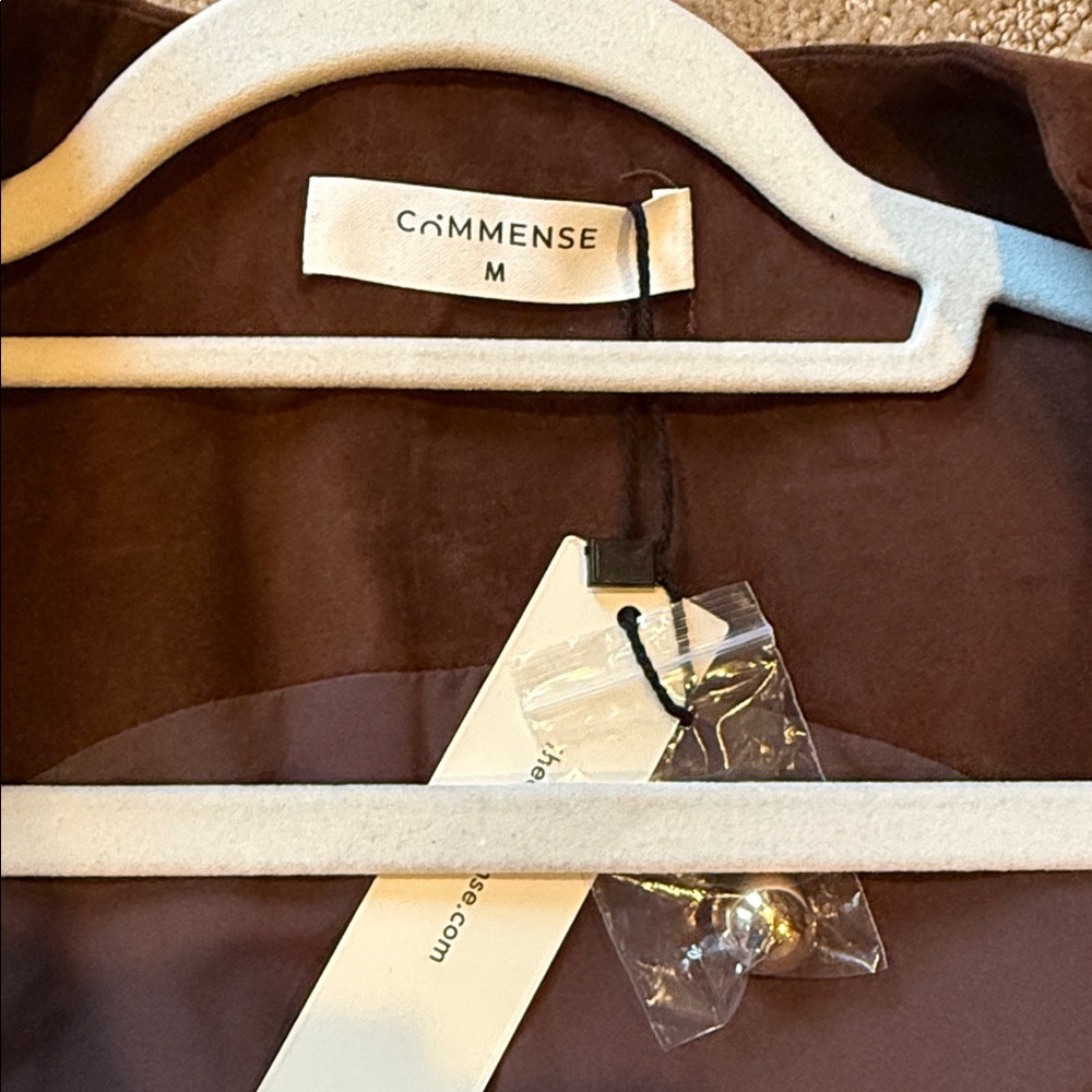 Commense Suede Effect Vest with Belt - Picture 14 of 17
